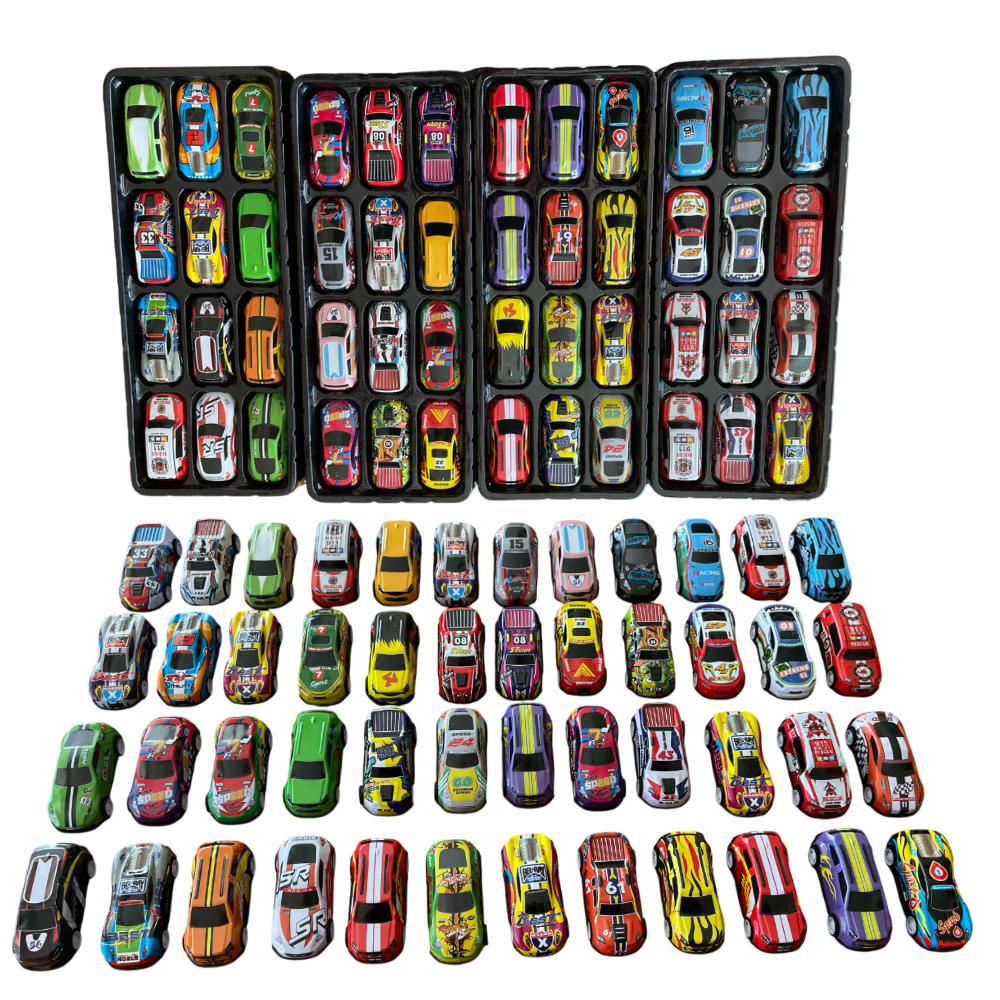 TurboTrack – 48 Cars with a Transforming Containe